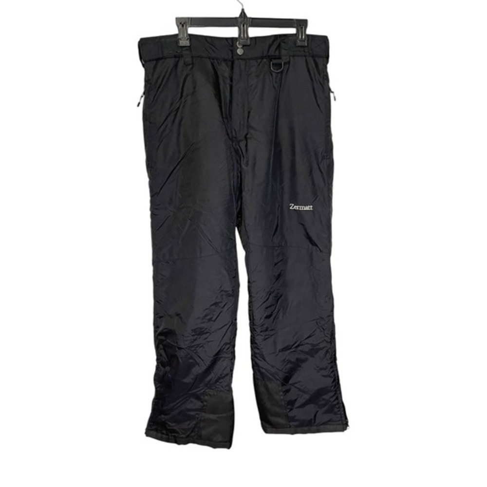 Zermatt by Arctix Medium Black Snow Pants Insulated Ski Snowboard Gorpcore 1900T - Picture 2 of 9